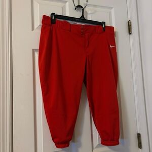 Nike Men's Red Joggers